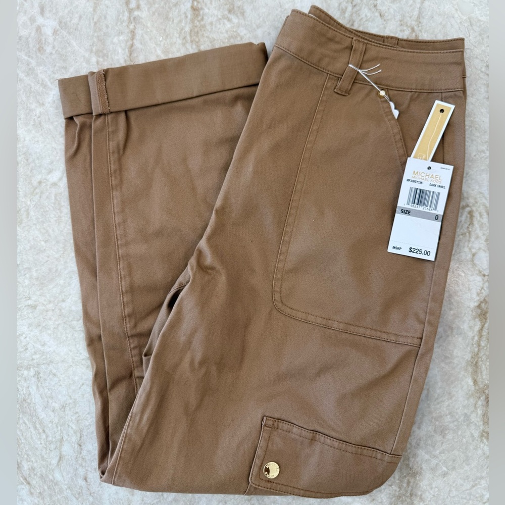 Michael Kors Tan Casual Trousers